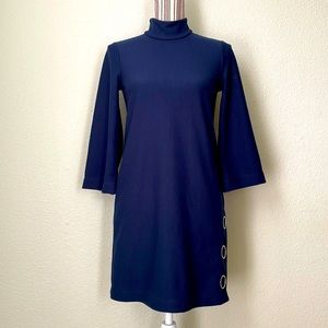 Club Monaco Ellai Ellai Dress Navy XS